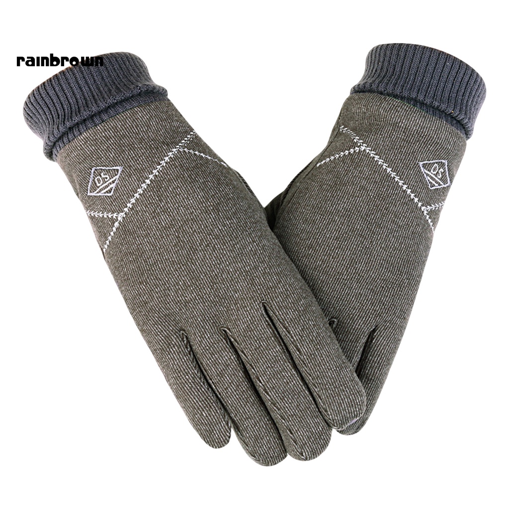 1 Đôi Găng Tay Lông Nhung Dày Dặn Ấm Áp Màu Sắc Xinh Xắn