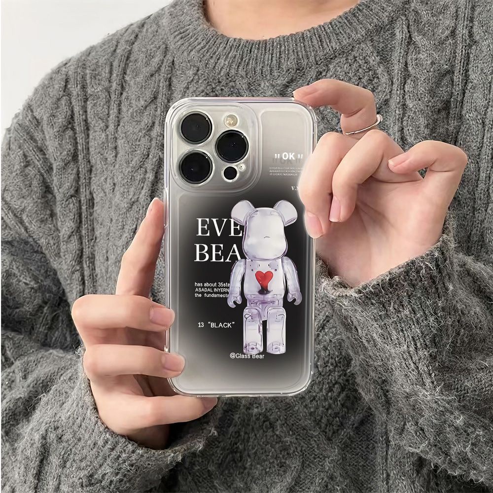 ✅Ốp Điện Thoại Mềm Chống Sốc In Hình Gấu Hoạt Hình Cho iPhone1213 7814Promax 6In 11