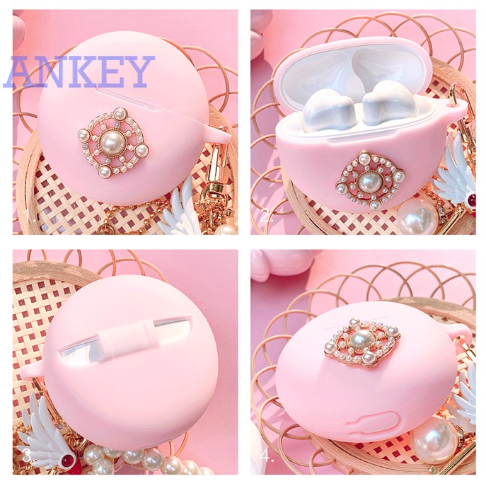 For OPPO Enco Air2i / Buds2 / Air 2 Pro Free2i X2 X Case Protective Cute Cartoon Cover Bluetooth Earphone Shell Accessories TWS Headphone Portable