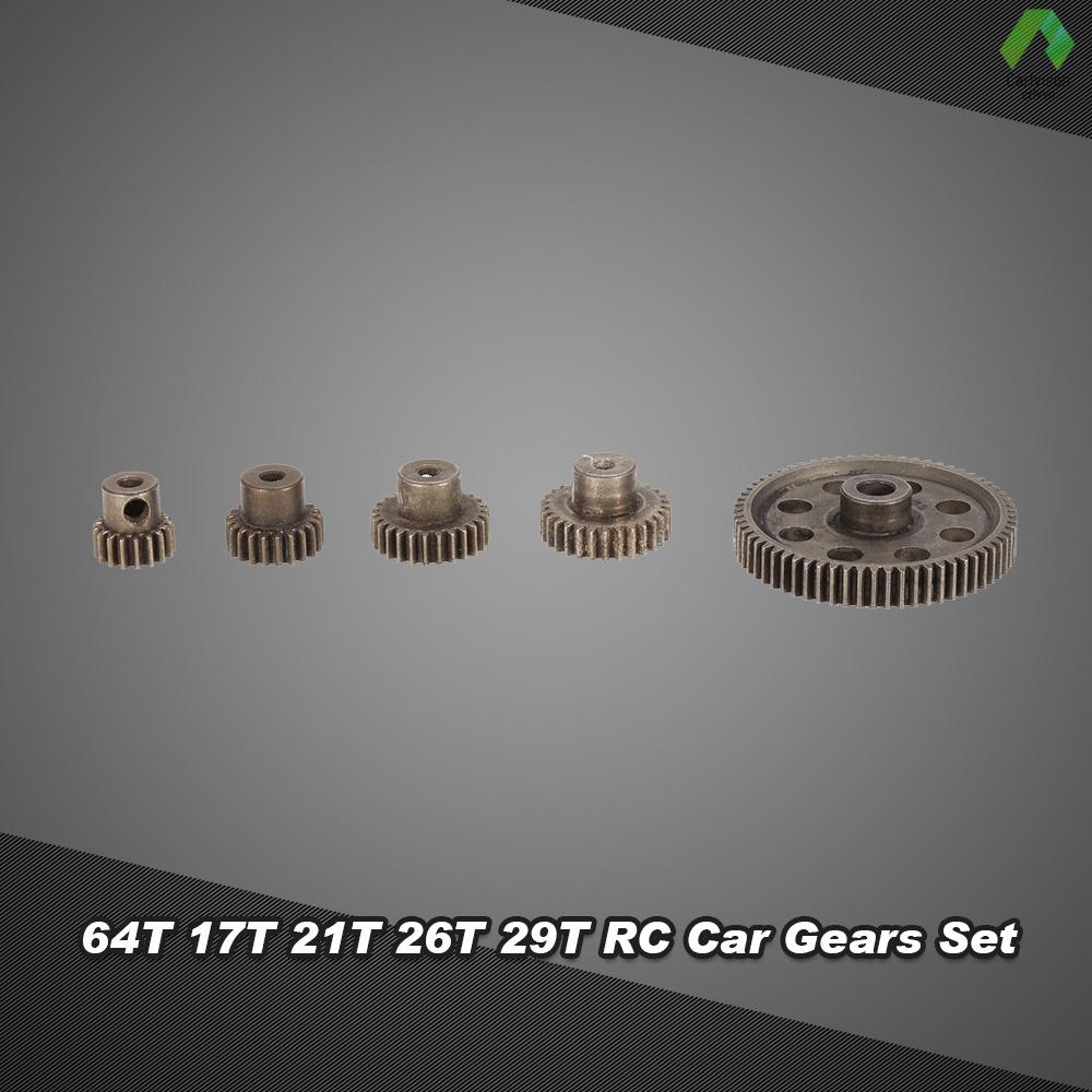 Bánh Răng Kim Loại Chính 64T 17T 21T 26T 29T Cho Xe Điều Khiển HSP 1 / 10 Monster Truck BRONTOSAURUS 94111