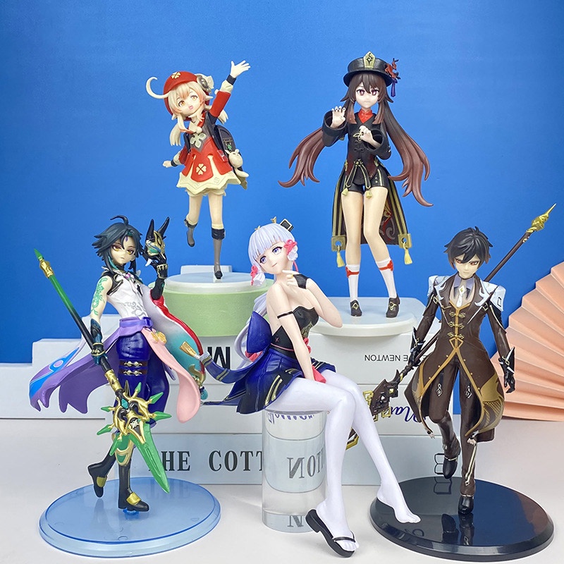Haoerwu Genshin Mô Hình Búp Bê Genshin NanashiÓc Chó Kori Hotaru Genshin Yae Miko game peripheral