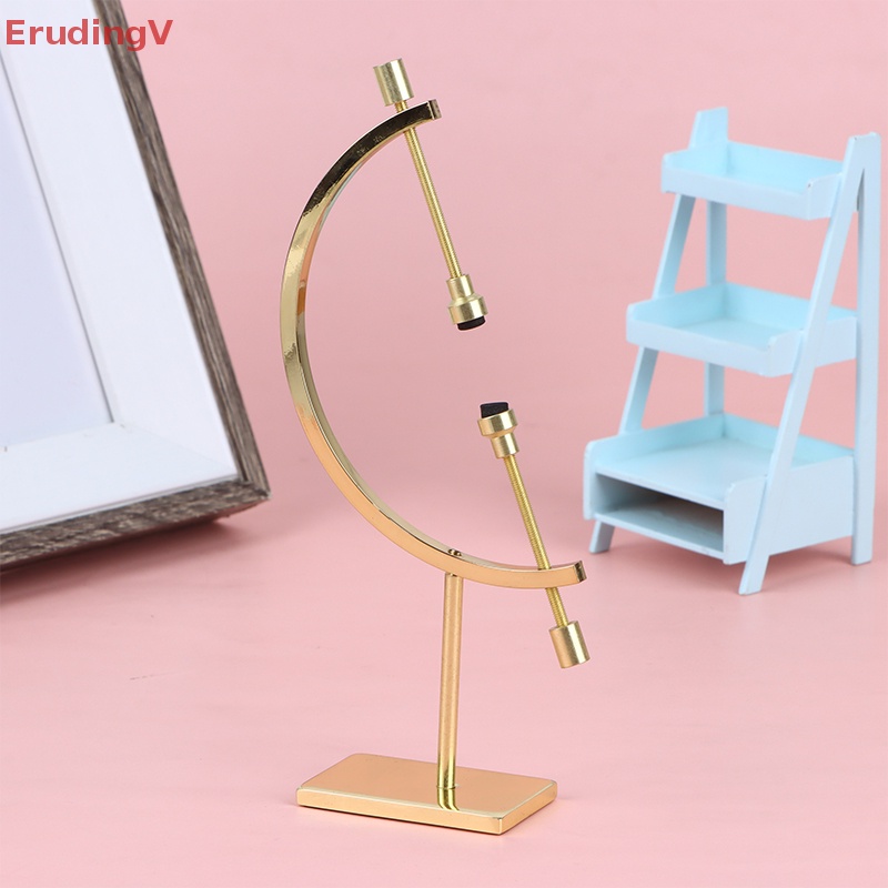 [ErudingV] Đế Kim Loại Màu Vàng Hình Cầu Trưng Bày Quả Cầu Thủy Tinh Trang Trí Thời Trang [Mới]