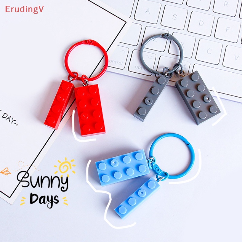 [ErudingV] Móc Khóa Khối Xây Dựng Quà Tặng Giáng Sinh [Mới]