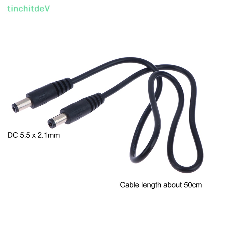 Dây Cáp Nối Nguồn DC 5.5X2.1Mm Male Sang 5.5X2.1Mm Male 12V 10A