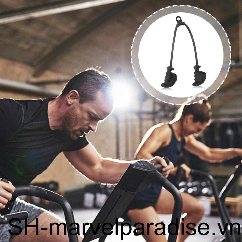 Bộ Dây Kéo Tay Cầm Bằng Nylon Bền Chắc Dùng Luyện Tập Thể Hình