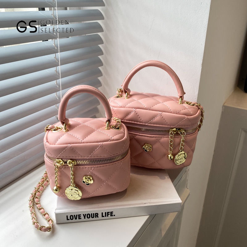 Túi Đeo Chéo Dây Rút Hình Que Kem Đính Kim Cương Thời Trang Cho Nữ