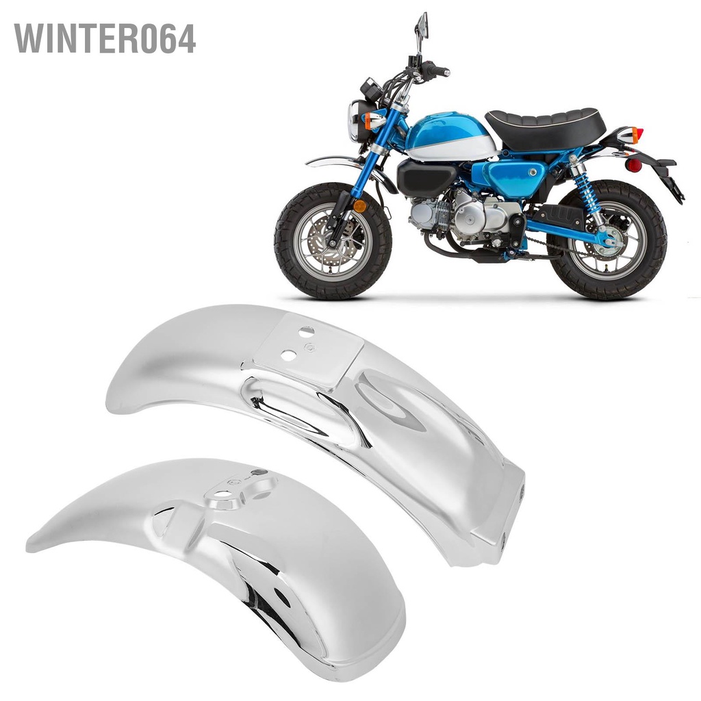 Winter064 Chắn Bùn Bánh Xe Máy Mạ Chrome Bắn Vệ Cho Z50 Z50A Z50J Với 8in Hoặc 10in