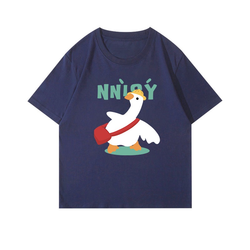 NRVP Áo Thun 100% Cotton Tay Ngắn Phong Cách Hàn Quốc Mới