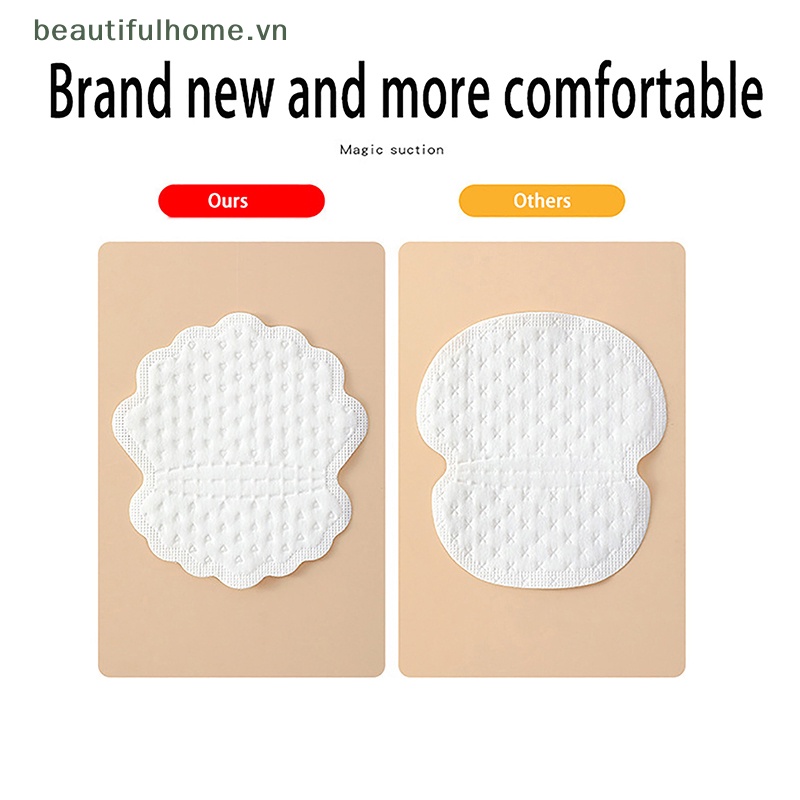 Bộ 20 Miếng Dán Thấm Hút Mồ Hôi Thoáng Khí Cho Vùng Da Dưới Cánh Tay