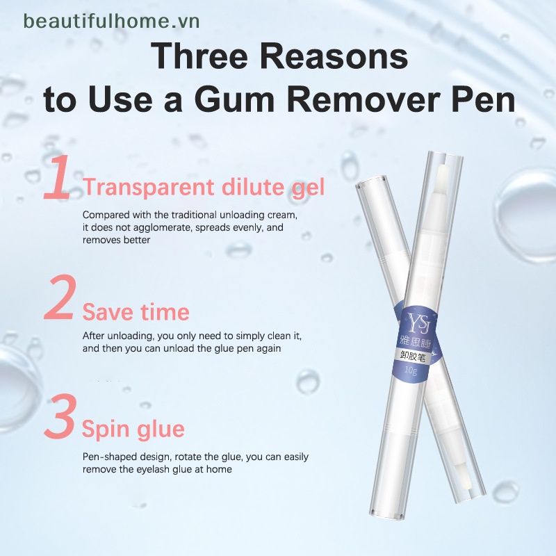 Bút Tẩy Keo Dán Lông Mi Chuyên Nghiệp Màu Trong Suốt Dung Tích 10ML