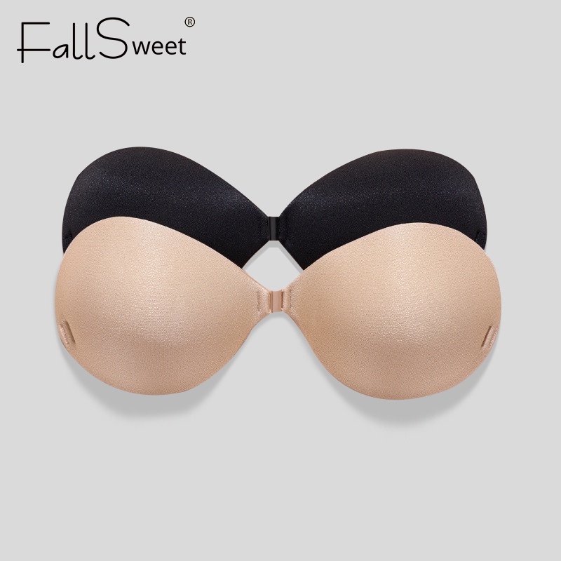 FallSweet Miếng Dán Ngực Silicone Vô Hình Thoáng Khí Nâng Ngực Cho Nữ