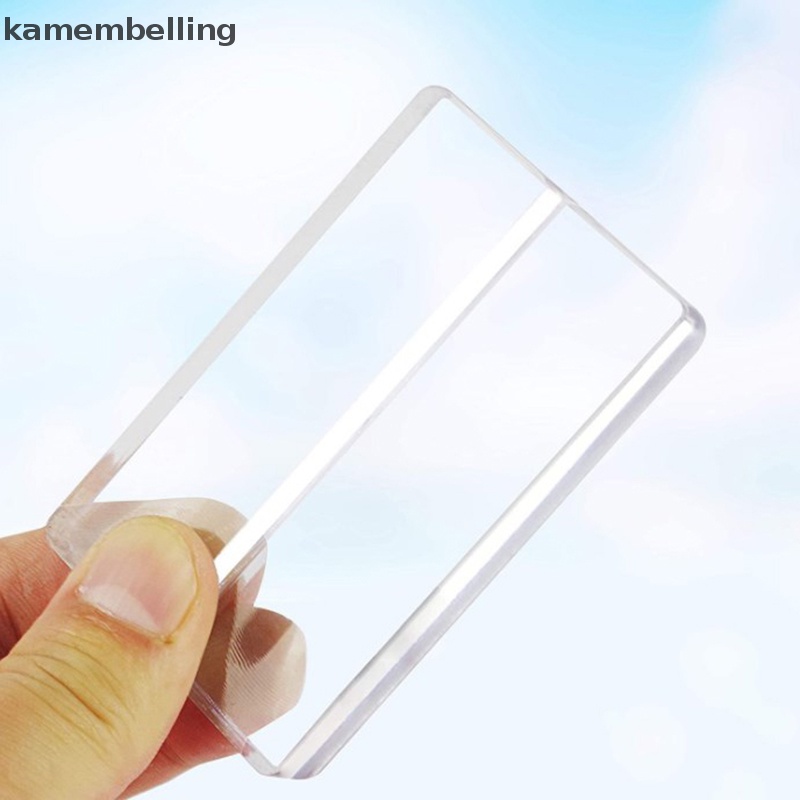 1 Giá Đỡ Trưng Bày Thẻ Bằng Acrylic Trong Suốt Tiện Dụng Cho Văn Phòng / Tiệc Cưới