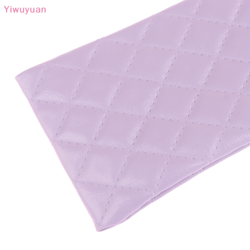< Yiwuyuan > Túi Đựng Mắt Kính Bằng Da PVC Mềm Chống Nước Có Khóa Lò Xo Đựng Tiền Xu al Mới