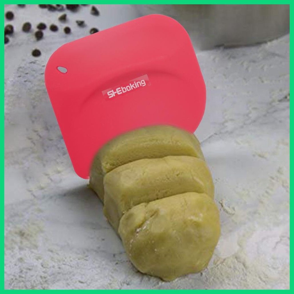 Dụng Cụ Cắt Bánh Mì Bằng Silicone An Toàn Cho Sức Khỏe Có Lỗ Treo Tiện Dụng Cho Nhà Bếp