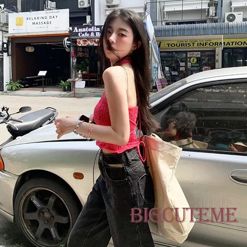 Áo Croptop Sát Nách Màu Trơn Ôm Dáng Thời Trang Mùa Hè Cho Nữ