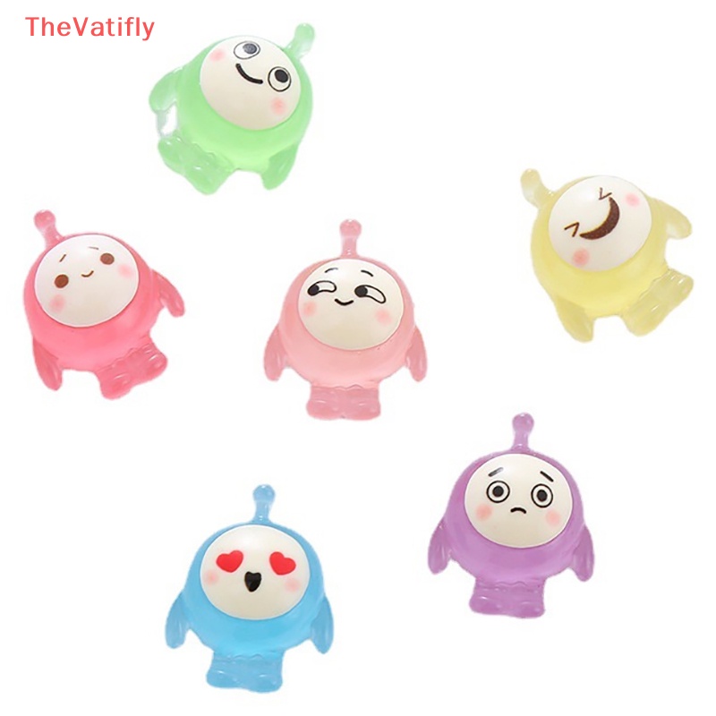 [Thevalifly] Bộ 2 Mặt Dây Chuyền / Móc Khóa Điện Thoại 3D Bằng Nhựa Resin Dạ Quang DIY