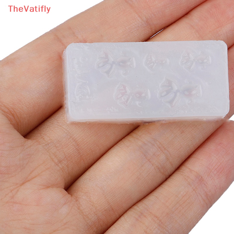 [Thevalifly] Bộ Khuôn Làm Trang Sức Bằng Nhựa Resin Hình Cá Vàng / Lá Sen Cỡ Nhỏ DIY HOT