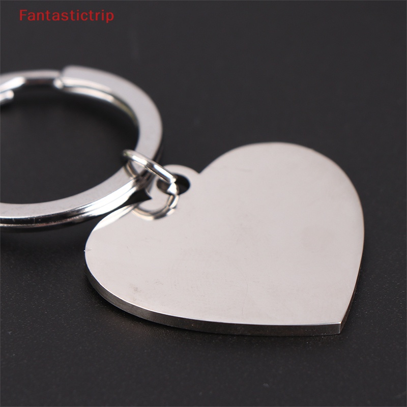 1 Móc Khóa Hình Trái Tim Bằng Thép Không Gỉ Dành Cho Mẹ