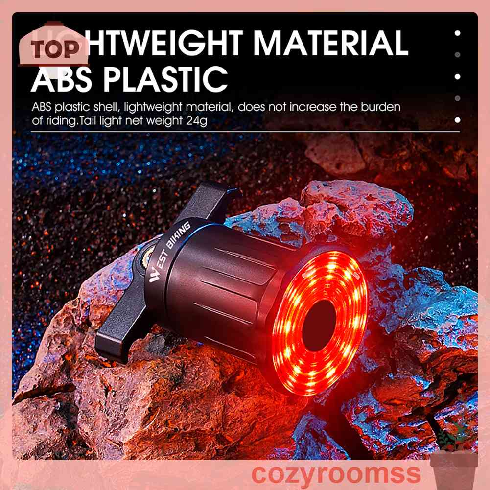 Đèn LED Sạc USB Độ Sáng Cao Cho Xe Đạp