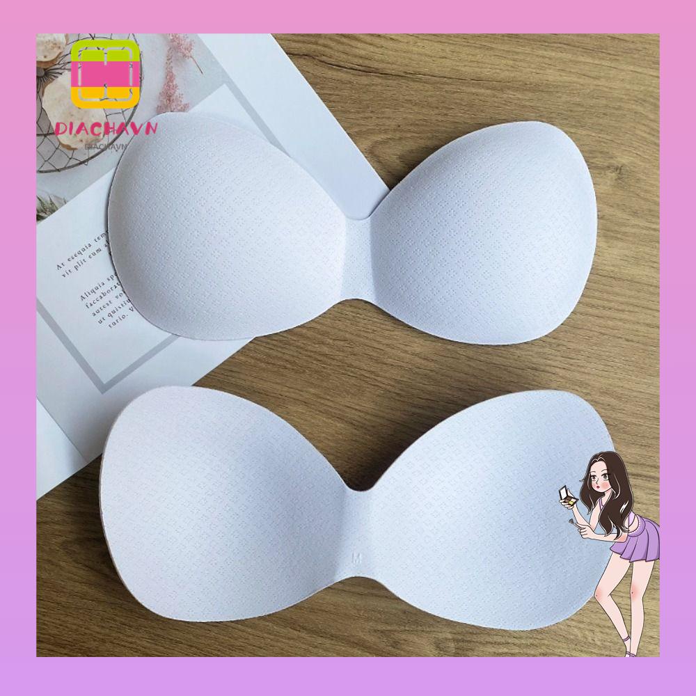 Set 2 Cặp Mút Xốp Đệm Áo Ngực Có Thể Tháo Rời Tiện Dụng
