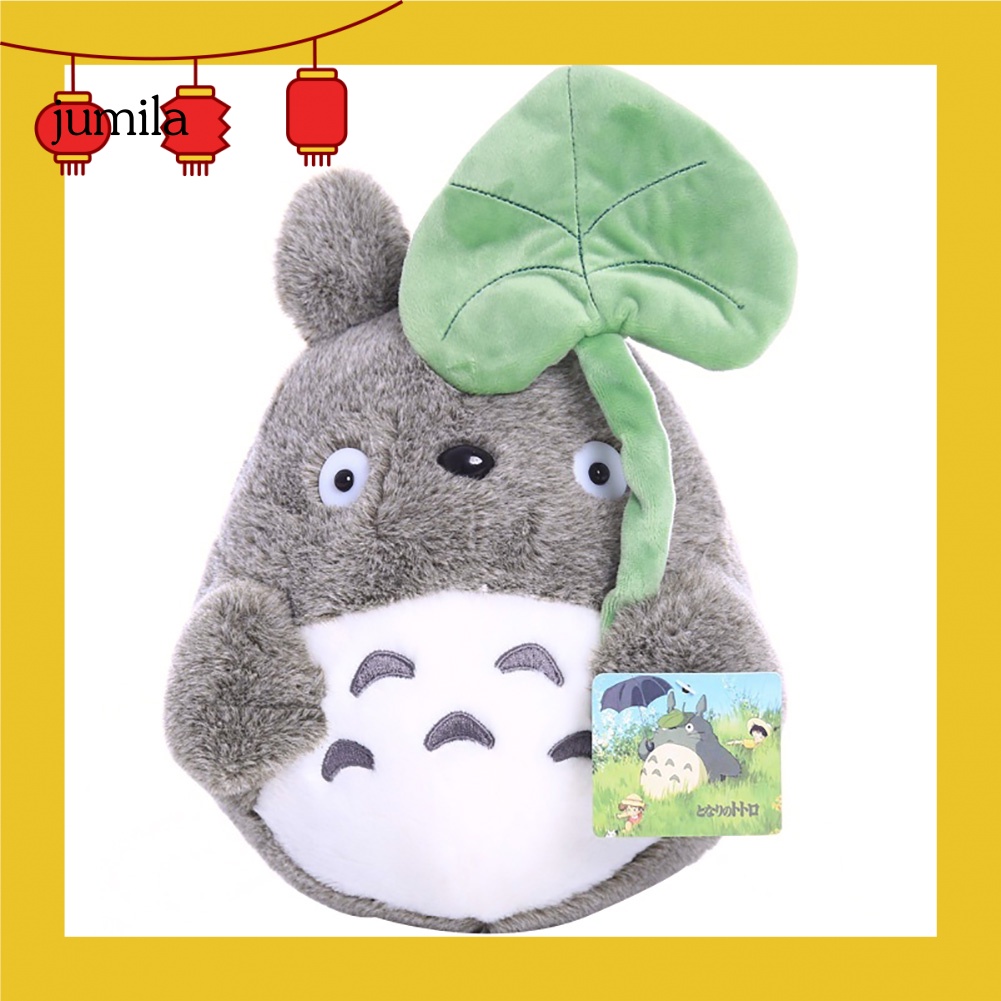 Đồ chơi nhồi bông Hình Totoro Lá Sen Mềm Mại Đáng Yêu