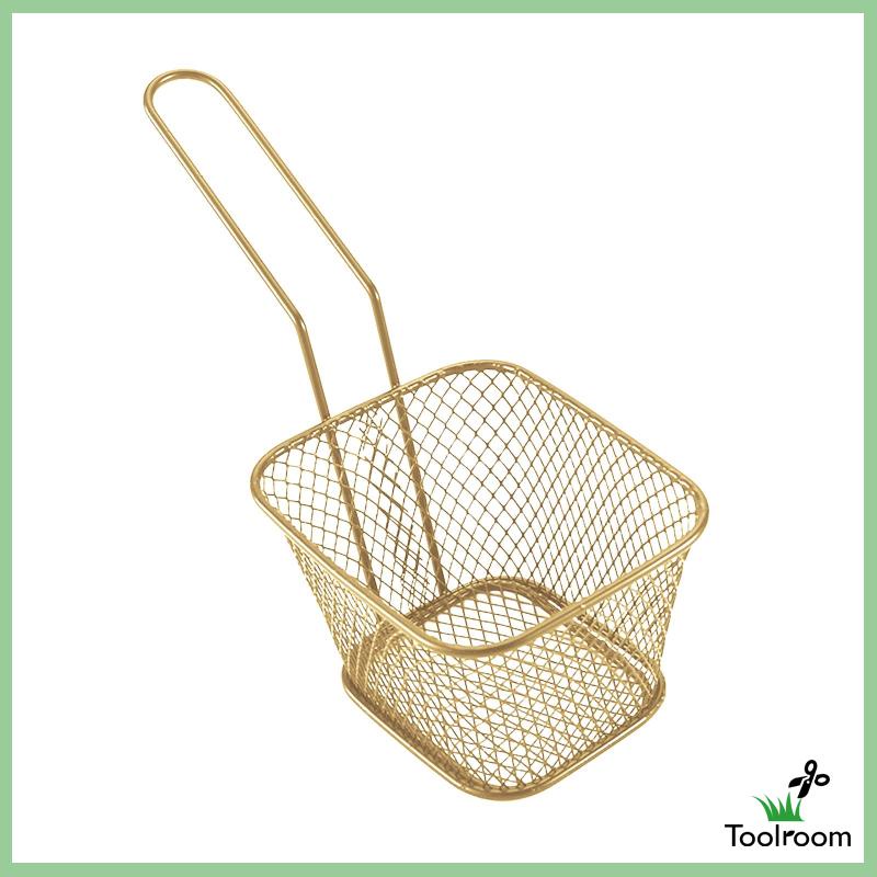 Rổ Chiên Khoai Tây / Làm Bánh Bao / Salad Thiết Kế Nhỏ Gọn Tiện Dụng