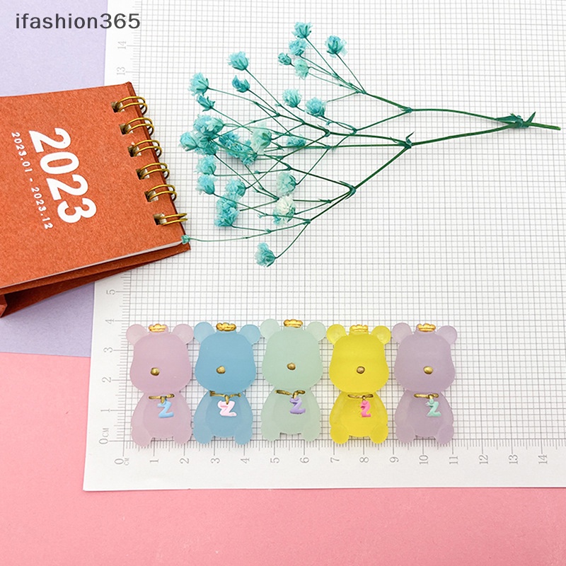 Set 2 Gấu Bông Dạ Quang DIY Trang Trí Nhà Cửa / Xe Hơi / Búp Bê / Sân Vườn Xinh Xắn ifashion365