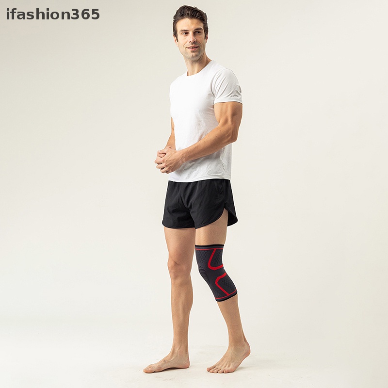 1 Đai Quấn Bảo Vệ Đầu Gối Thoáng Khí ifashion365 Dùng Khi Chạy Bộ / Chơi Thể Thao