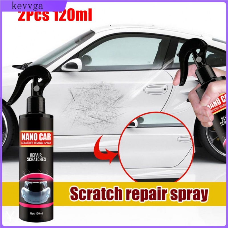 Set 2 Chai Xịt Nano 120ml Phủ Sửa Chữa Vết Trầy Xe Hơi