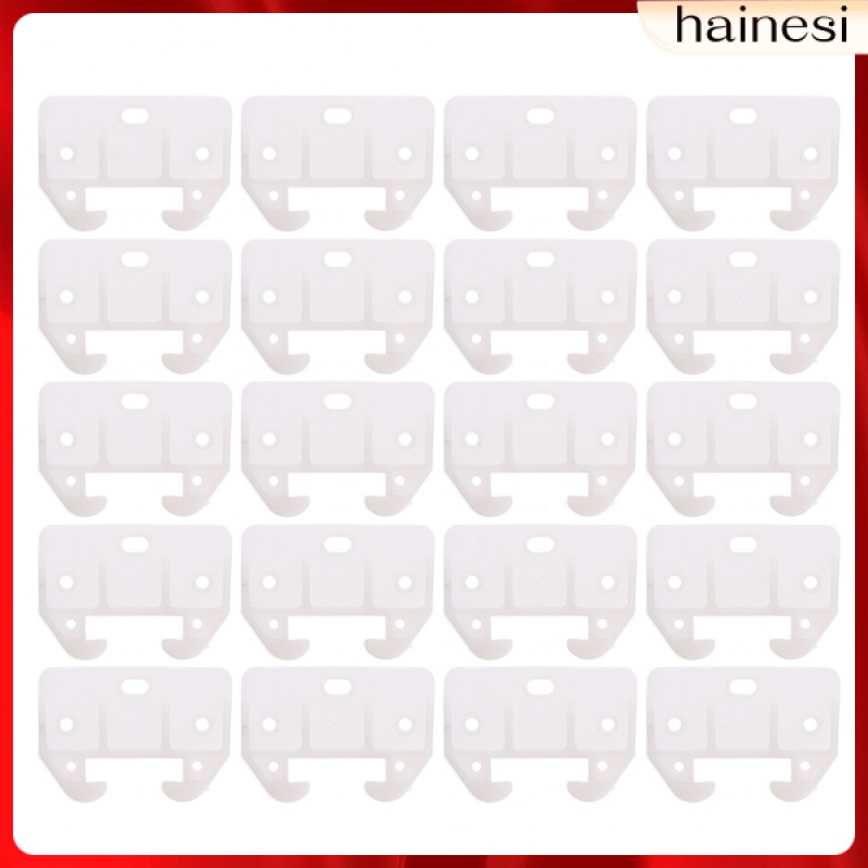 Set 20 Móc Trượt Ngăn Kéo Tủ Màu Trắng