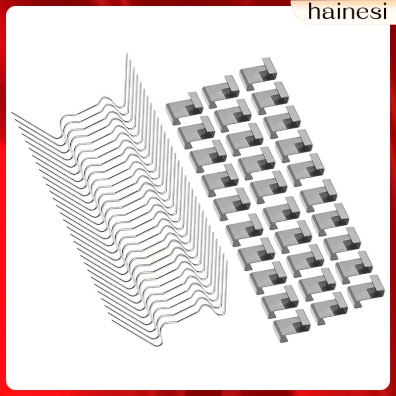 Set 100 Kẹp Kính Bằng Thép Không Gỉ Hình Chữ Z