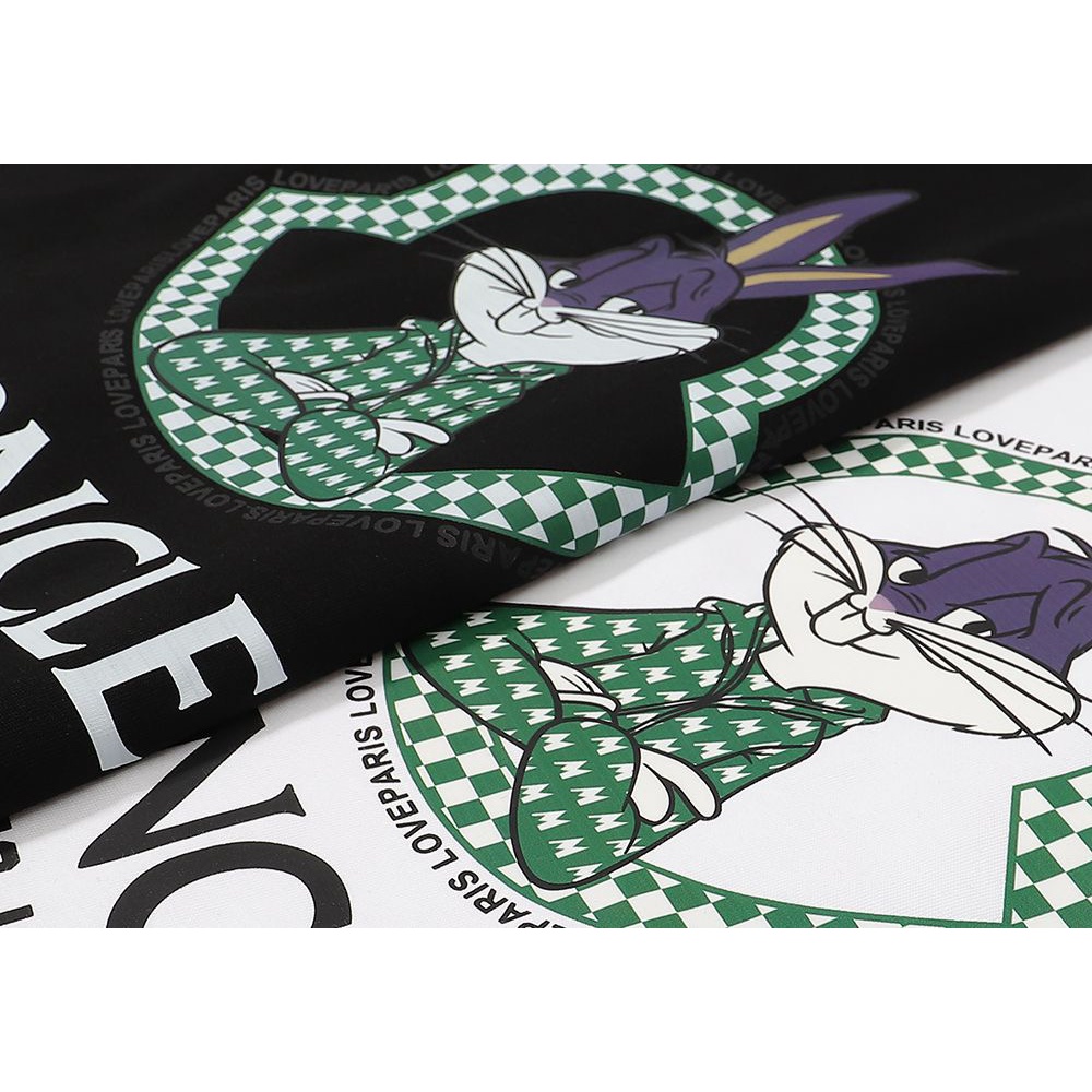 Áo Thun Tay Ngắn In Logo MO &amp; NC 88 Thời Trang Cho Nam Và Nữ