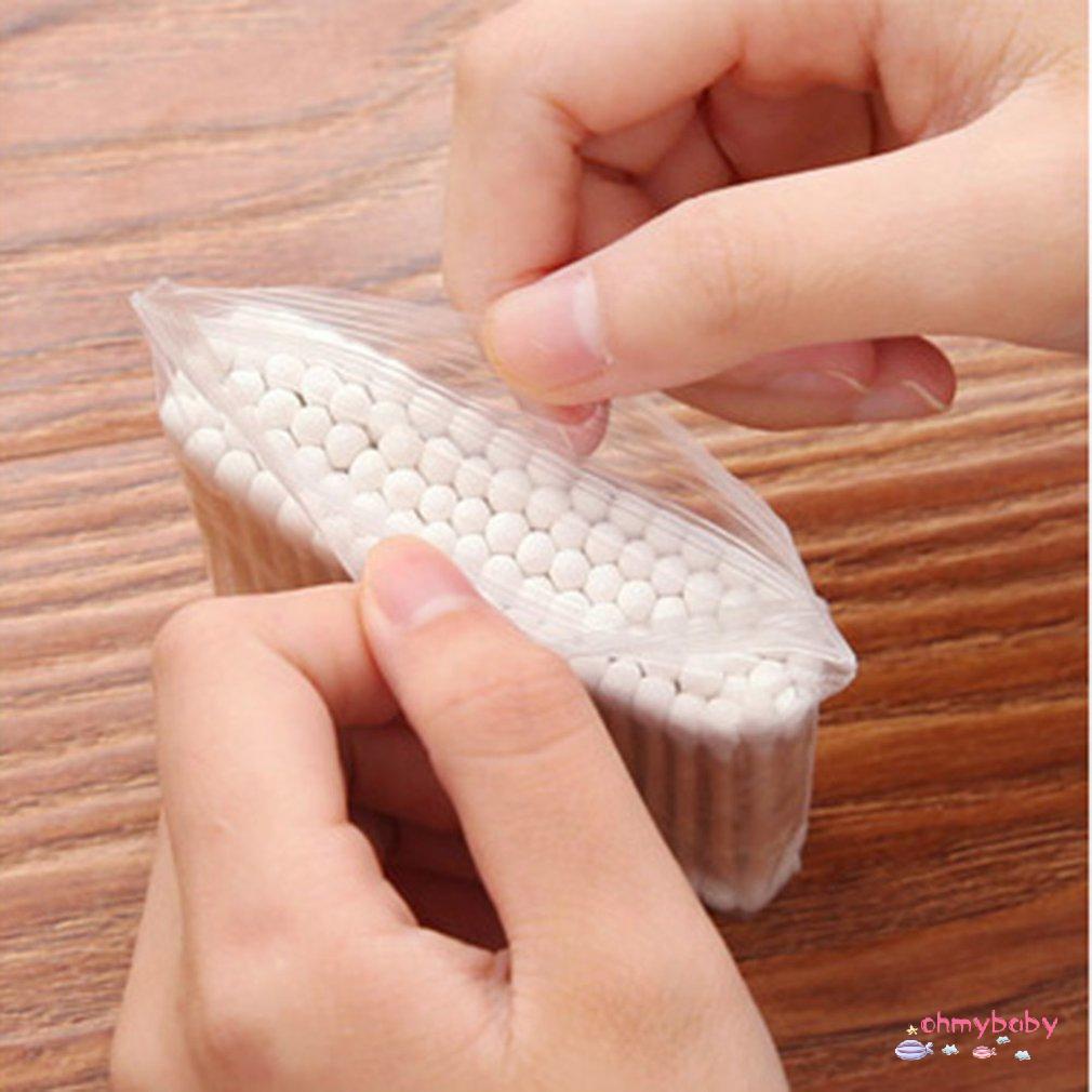 [Ready] Bộ 100 Bông Tăm Sức Khỏe Tay Cầm Hai Đầu Gậy Trang Điểm Kháng Khuẩn [Z/13]