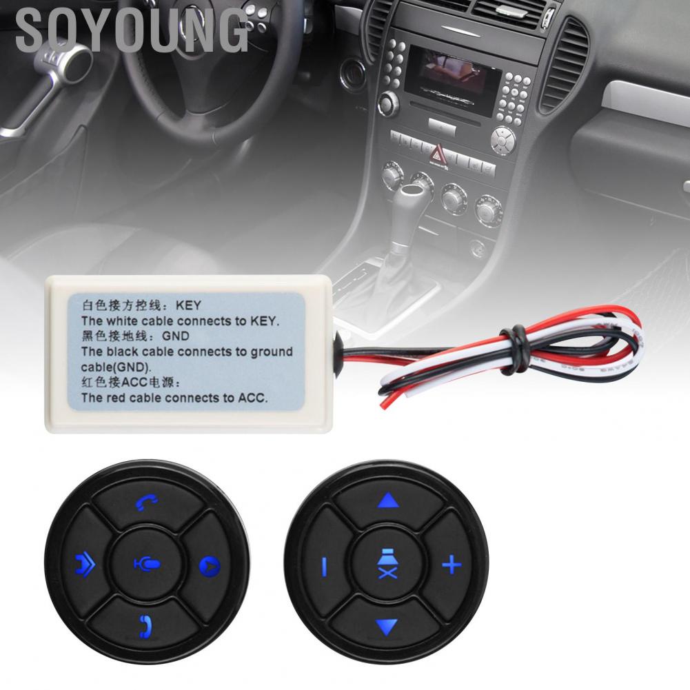 Soyoung Buttons  High Sensitivity Easy Installation Steering Wheel Controller for Car