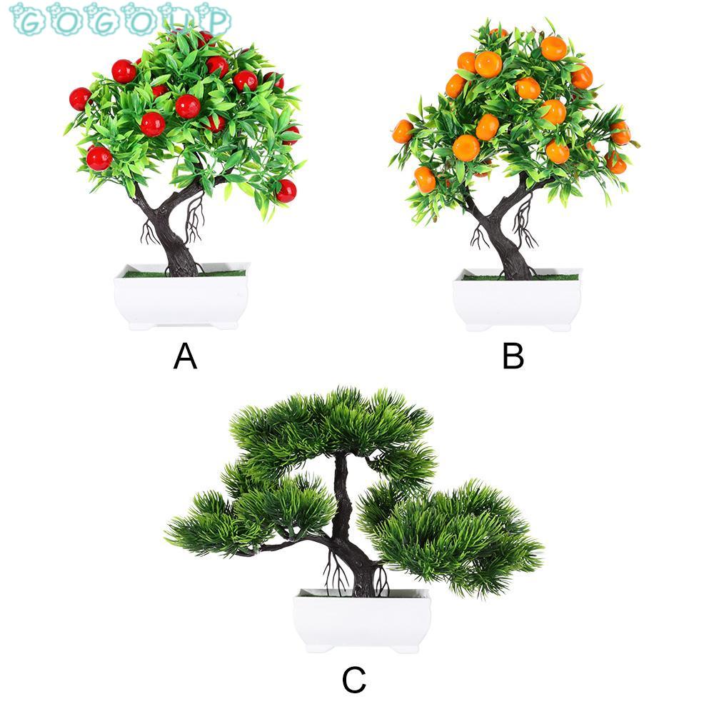Chậu Cây Bonsai Nhân Tạo Dùng Trang Trí Nhà Cửa / Khách Sạn