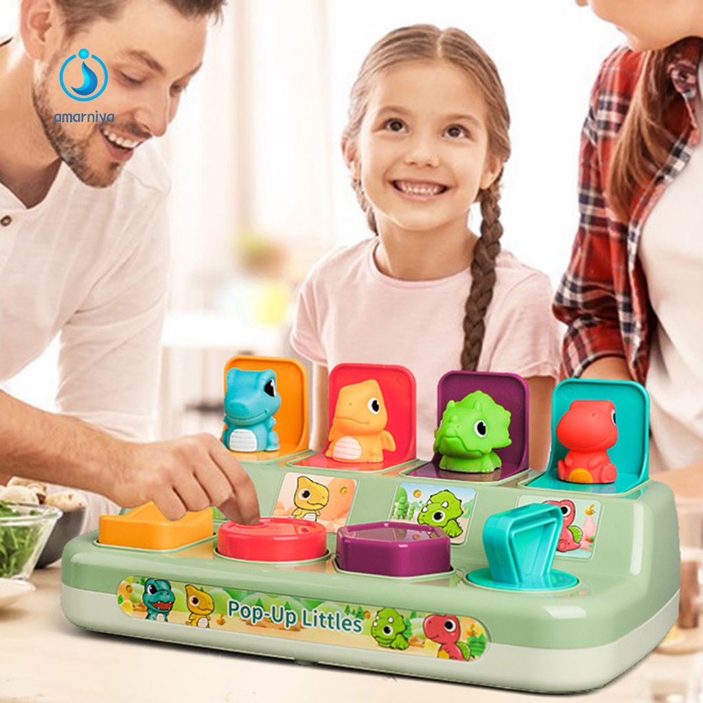 Amar Baby This Pop Up Animal Is The Perfect Cho Người Mới Bắt Đầu Học Đẩy Và Kéo