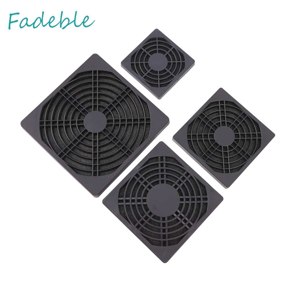 Bộ 5 Tấm Lọc Bụi Bằng Nhựa 60mm 80mm 90mm 120mm Cho Quạt Máy Tính Ốp