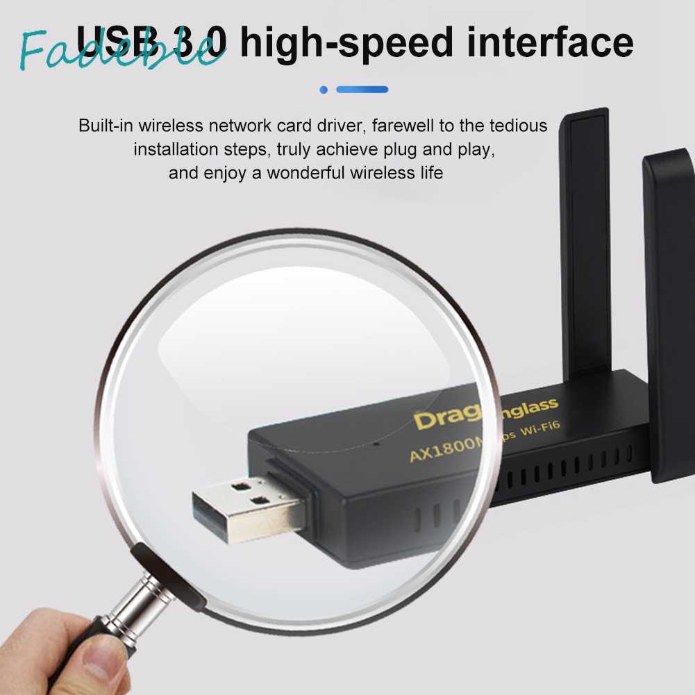 Usb 3.0 Thu Sóng Wifi 1800Mbps Cho Máy Tính, Văn Phòng