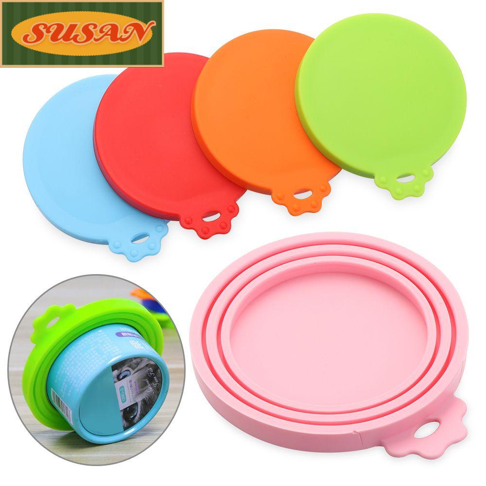 Nắp Đậy Lon Nước Bằng Silicone Tiện Dụng Cho Thú Cưng