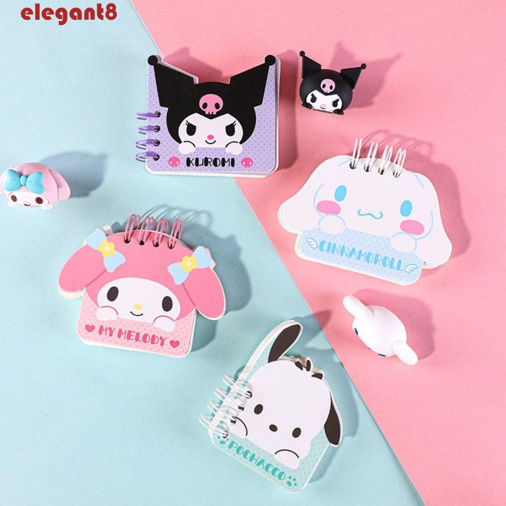 Sổ Tay Mini Họa Tiết Hoạt Hình Kuromi My Melody Dễ Thương Dùng Làm Quà Tặng Cho Học Sinh / Văn Phòng