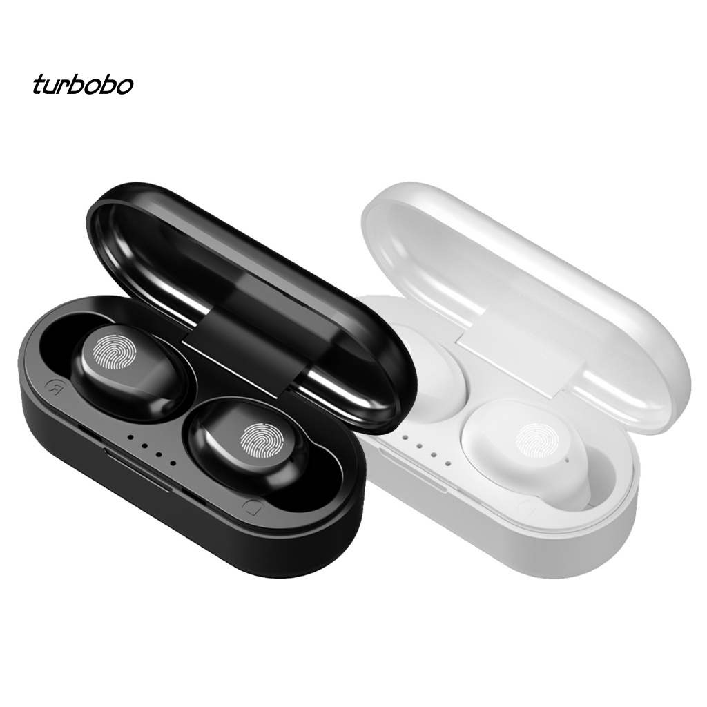 Tai Nghe Không Dây Bluetooth 5.1 Giảm Tiếng Ồn turbobo F9 Điều Khiển Cảm Ứng Tiện Dụng Cho Android