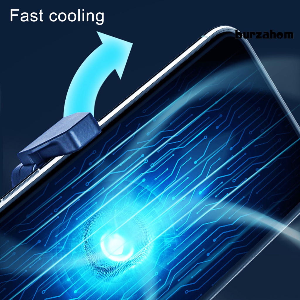 Quạt Tản Nhiệt 7 Cánh X13 Gắn Điện Thoại Tiện Dụng