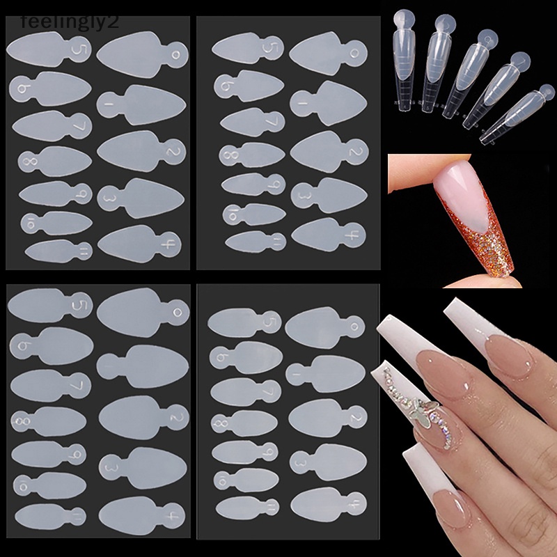 Miếng Dán Silicone Hai Mặt Dùng Trang Trí Móng Tay Nghệ Thuật