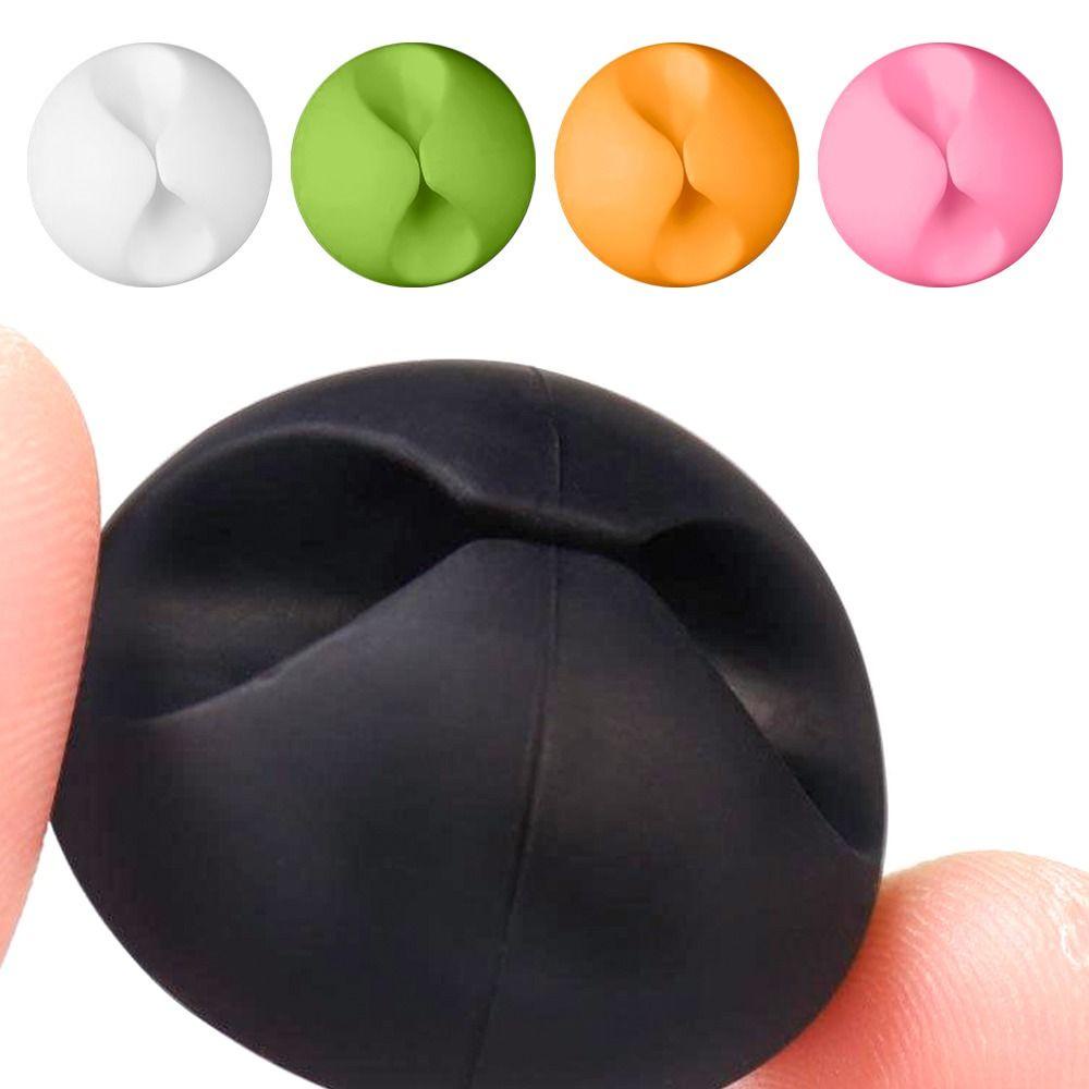 JONYE Set 8 Giá Đỡ Dây Cáp Sạc Tự Dính Tiện Lợi