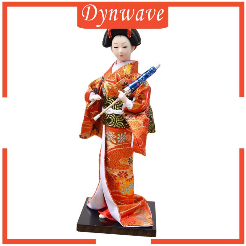 Búp Bê Geisha Nhật Bản Phong Cách Vintage Dùng Trang Trí Kệ