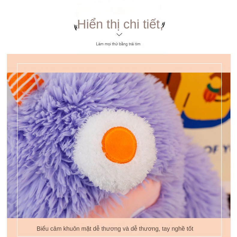 Thú Nhồi Bông Hình Quái Vật Mắt To Sáng Tạo Cho Bé