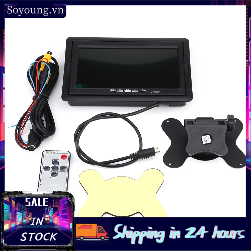 Soyoung HD 7" Inch Car Rear View Reversing Backup  Color LCD TFT Screen
