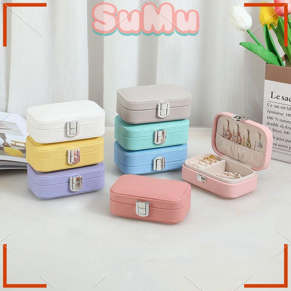 SUMU Hộp Đựng Trang Sức Thiết Kế Xinh Xắn Thời Trang Cho Bạn Gái Ốp