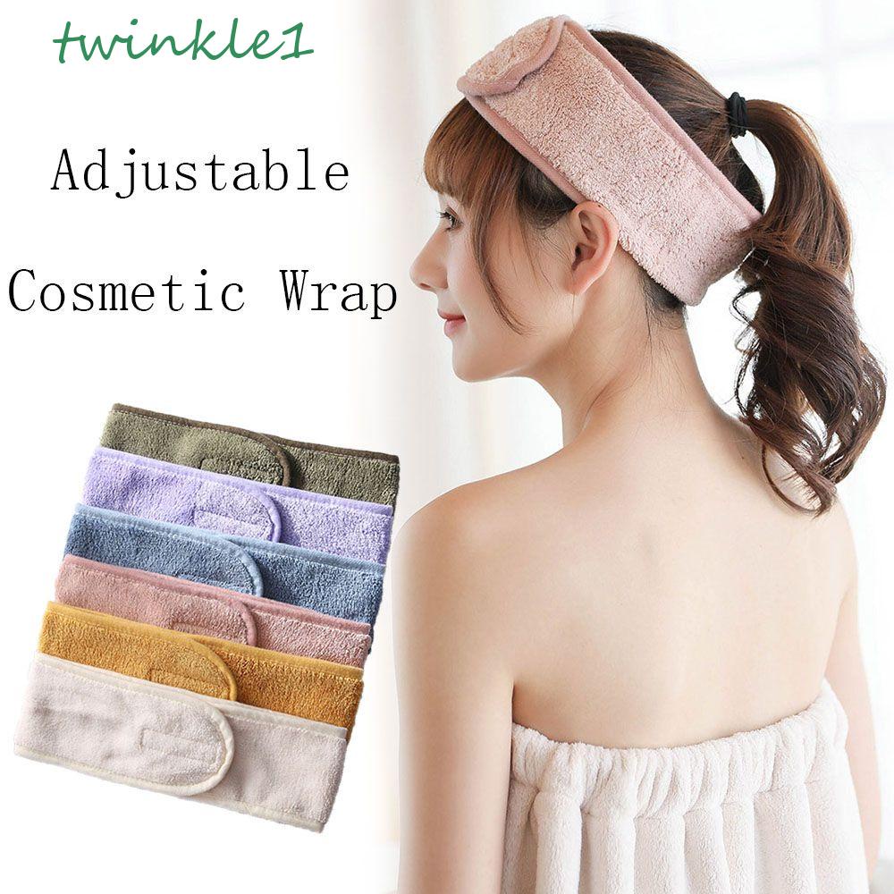 Băng Đô Turban Rửa Mặt / Tắm Thời Trang Có Thể Điều Chỉnh