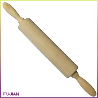 Rolling Pin Classic Wood For Baking Needs Professional Dough Roller Used By Bakers & Cooks Pasta Cookie